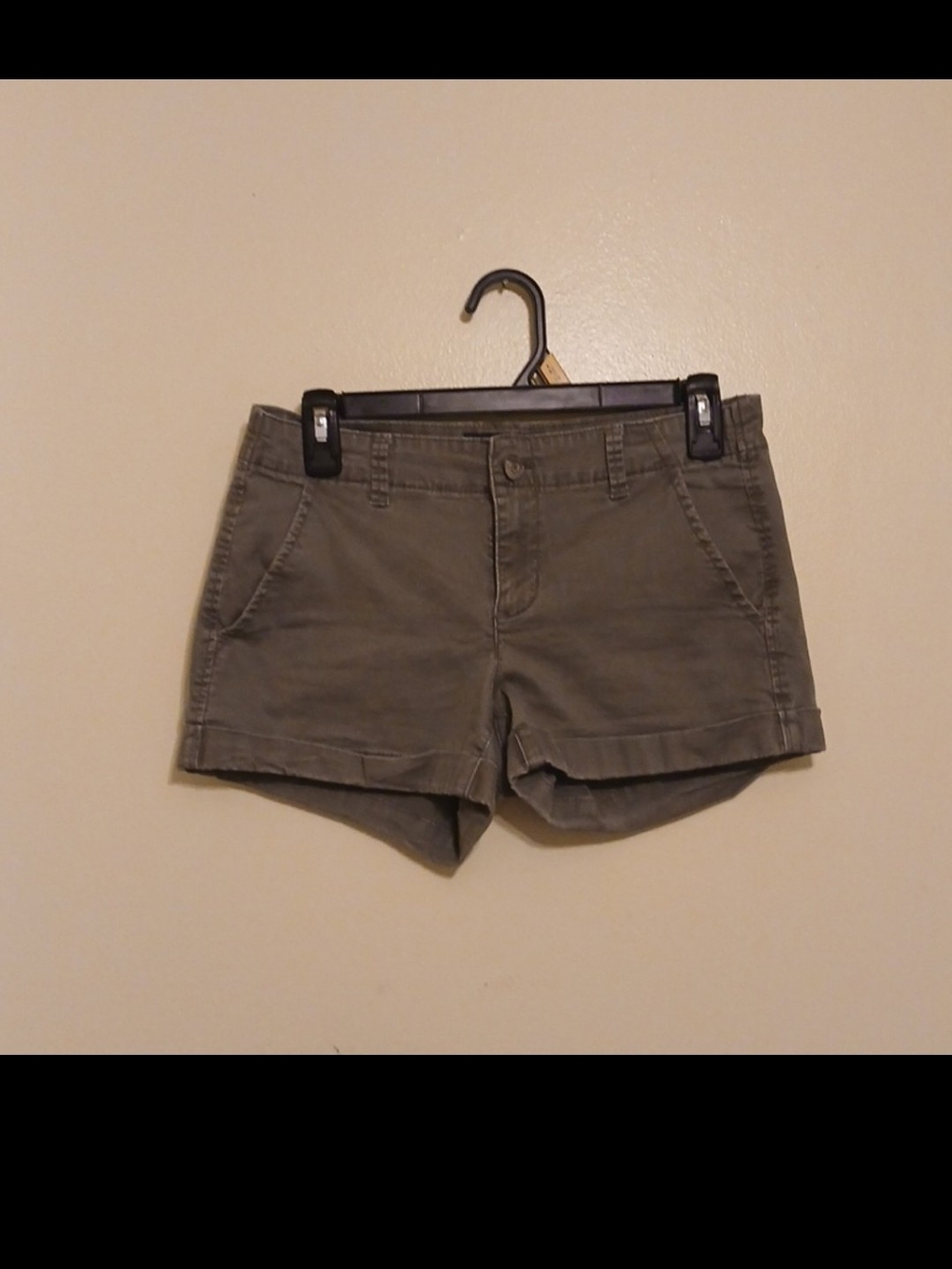 Aeropostale Olive Utility Cotton Shorts